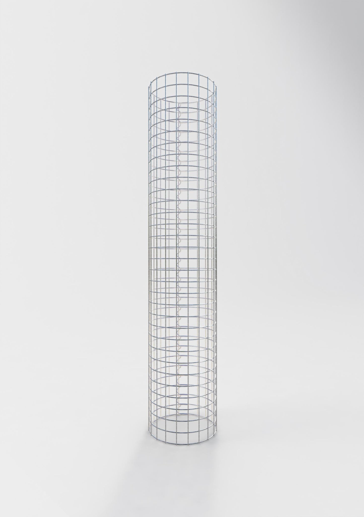 Gabionsøjle ca. 32 cm diameter, 160 cm højde, maskestørrelse 5 cm x 5 cm