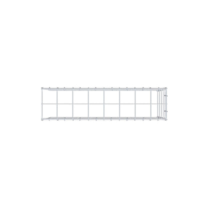Toegevoegde pool type 4 80 cm x 40 cm x 20 cm (L x H x D), maaswijdte 10 cm x 10 cm, C-ring