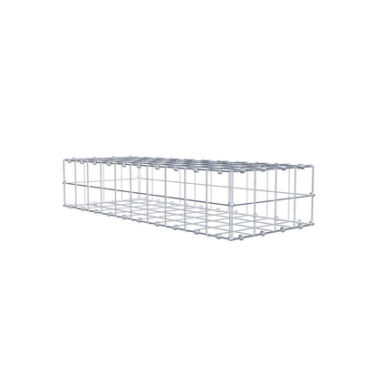 Schanskorf 100 cm x 20 cm x 40 cm (L x H x D), maaswijdte 10 x 10 cm, spiraalring