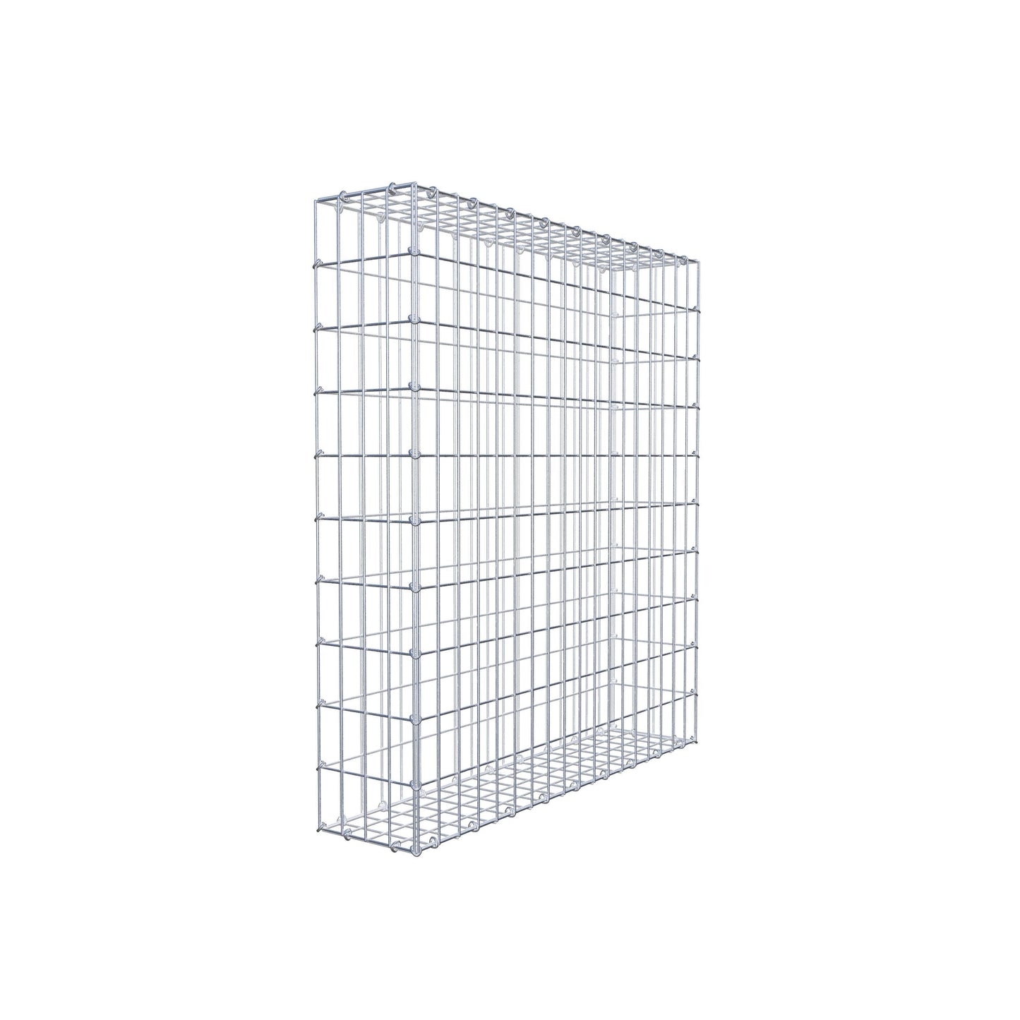 Schanskorf 100 cm x 90 cm x 20 cm (L x H x D), maaswijdte 5 cm x 10 cm, C-ring