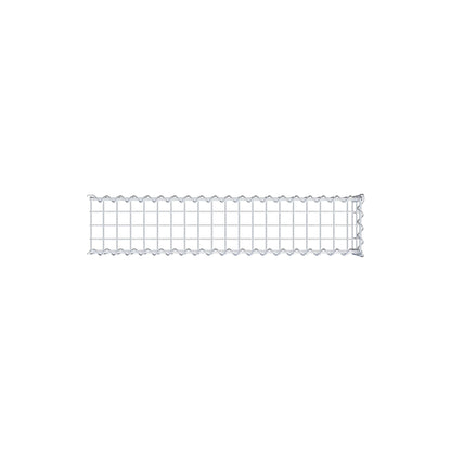 Opvokset gabion type 4 100 cm x 20 cm x 20 cm (L x H x D), maskestørrelse 5 cm x 10 cm, spiral