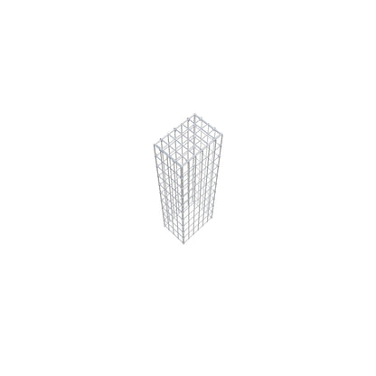 Type 3 oplegkorf 100 cm x 20 cm x 30 cm (L x H x D), maaswijdte 5 cm x 10 cm, C-ring