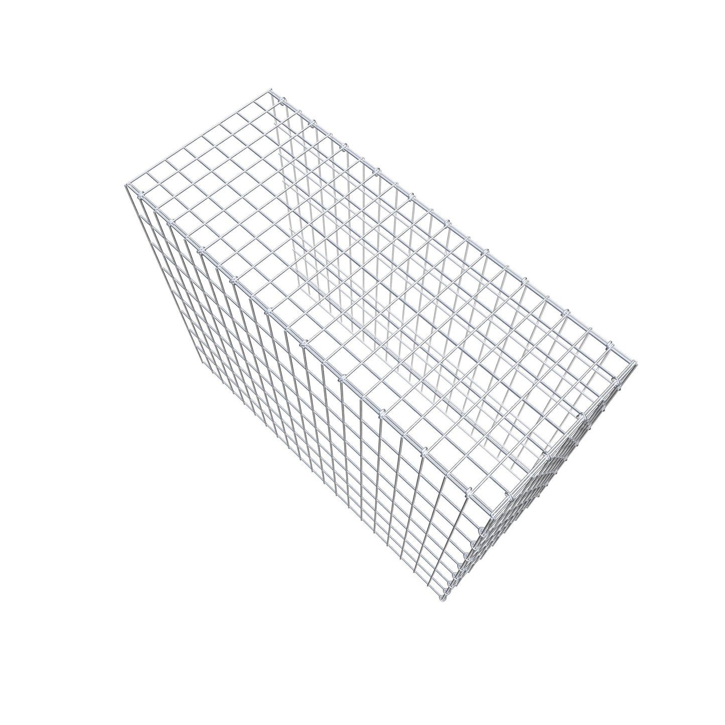 Type 4 oplegkorf 100 cm x 80 cm x 40 cm (L x H x D), maaswijdte 5 cm x 10 cm, C-ring