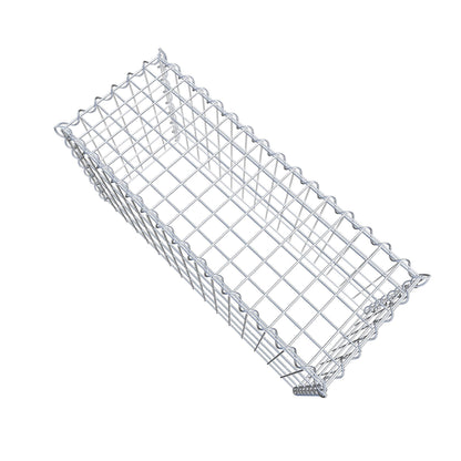 Add-on schanskorf type 3 80 cm x 40 cm x 30 cm (L x H x D), maaswijdte 5 cm x 10 cm, spiraalvormig