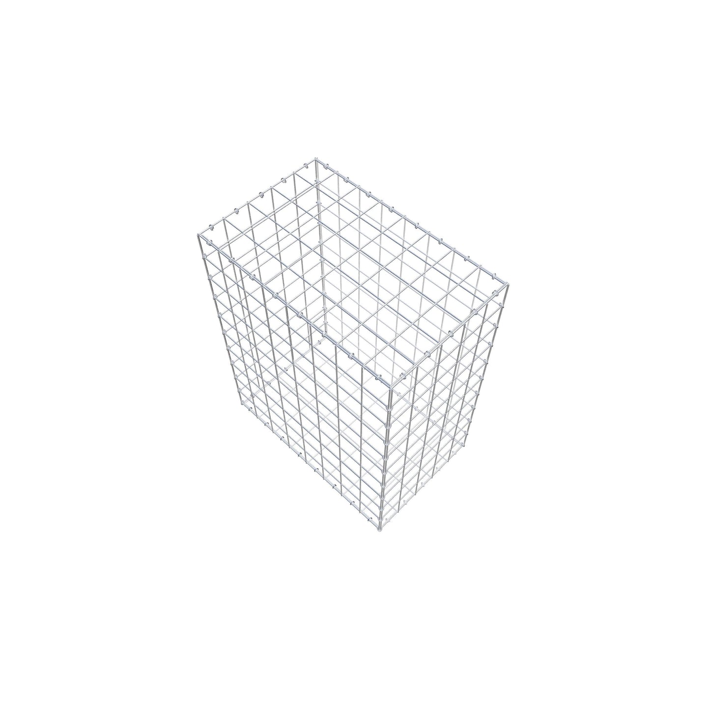 Schanskorf 100 cm x 80 cm x 50 cm (L x H x D), maaswijdte 10 cm x 10 cm, C-ring