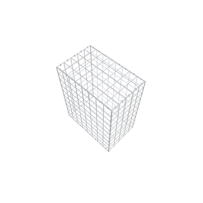 Schanskorf 100 cm x 80 cm x 50 cm (L x H x D), maaswijdte 10 cm x 10 cm, C-ring