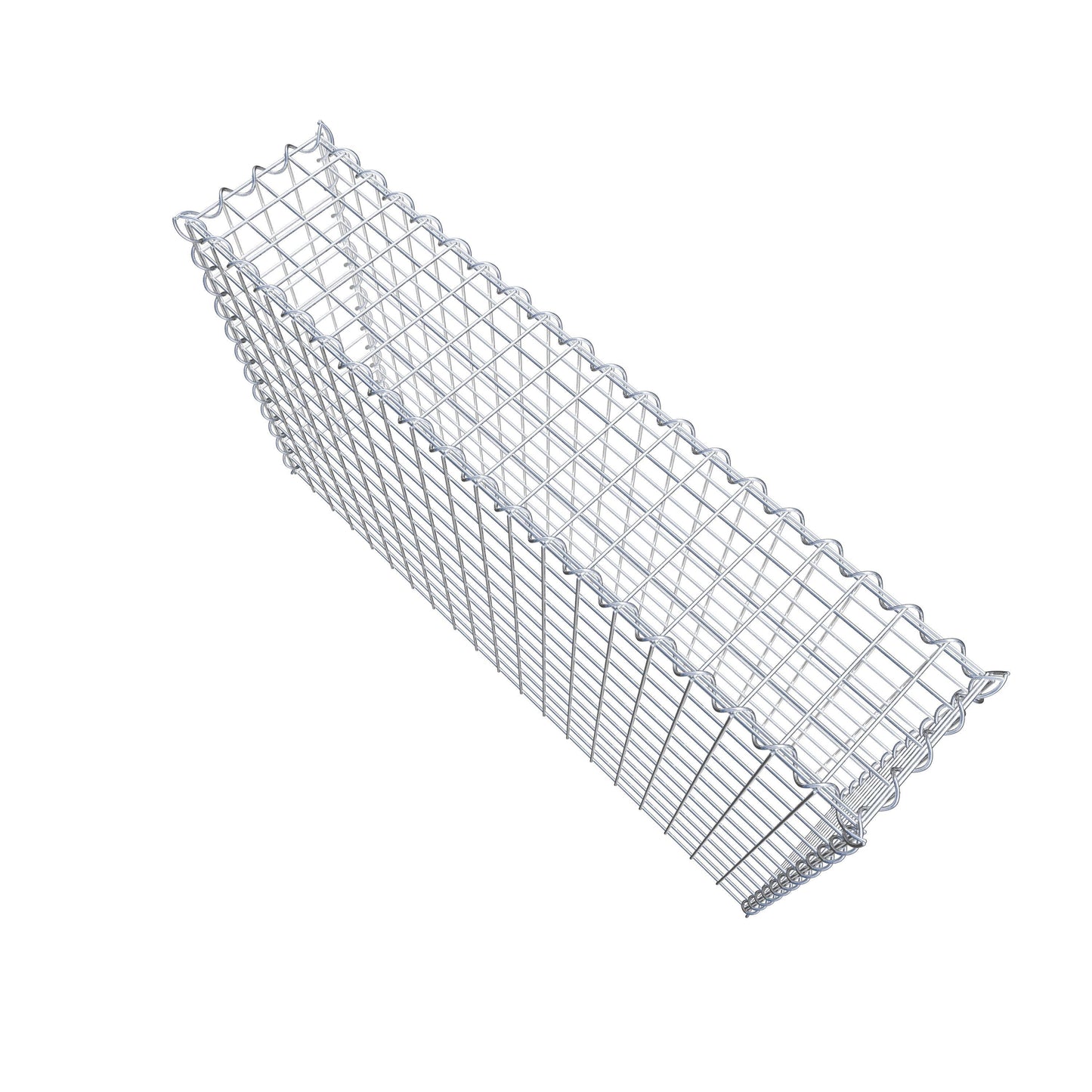 Grown-on gabion type 3 100 cm x 60 cm x 20 cm (L x H x D), mesh size 5 cm x 5 cm, spiral