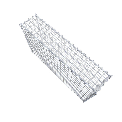 Grown-on gabion type 3 100 cm x 60 cm x 20 cm (L x H x D), mesh size 5 cm x 5 cm, spiral