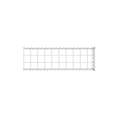 Gabião tipo 4 100 cm x 20 cm x 30 cm (C x A x P), malhagem 10 cm x 10 cm, espiral