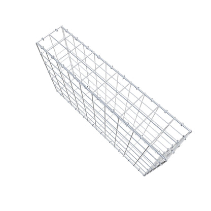 Schanskorf 100 cm x 60 cm x 20 cm (L x H x D), maaswijdte 10 cm x 10 cm, C-ring