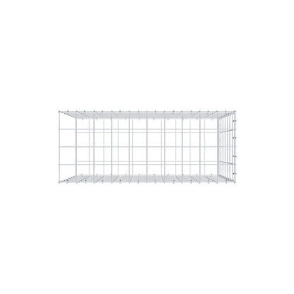 Gavión complementario de tipo 2 100 cm x 70 cm x 40 cm (L x A x P), malla 10 cm x 10 cm, anillo en C
