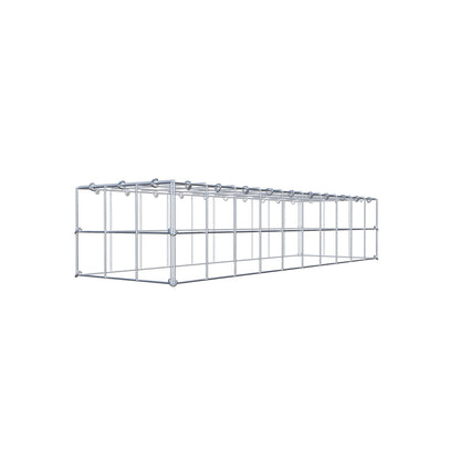 Gavión complementario de tipo 3 100 cm x 20 cm x 30 cm (L x A x P), malla 10 cm x 10 cm, anillo en C