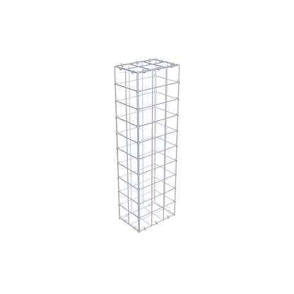 Gabion 100 cm x 20 cm x 30 cm (L x H x D), maskestørrelse 10 cm x 10 cm, C-ring