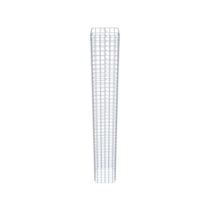 Gabionensäule eckig 27 cm x 27 cm, 200 cm Höhe, MW 5 cm x 5 cm