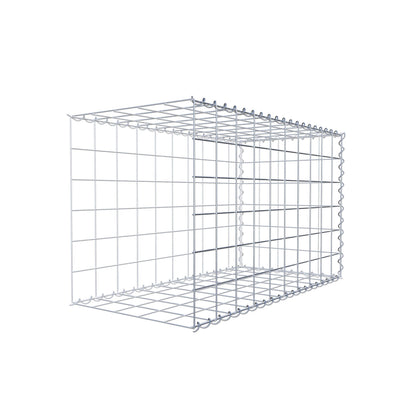 Gavión complementario tipo 2 100 cm x 60 cm x 50 cm (L x A x P), malla 10 cm x 10 cm, espiral