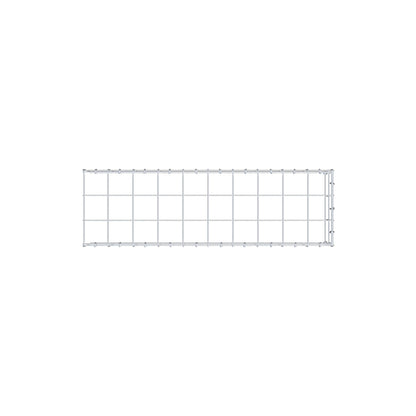 Gavión complementario de tipo 4 100 cm x 20 cm x 30 cm (L x A x P), malla 10 cm x 10 cm, anillo en C