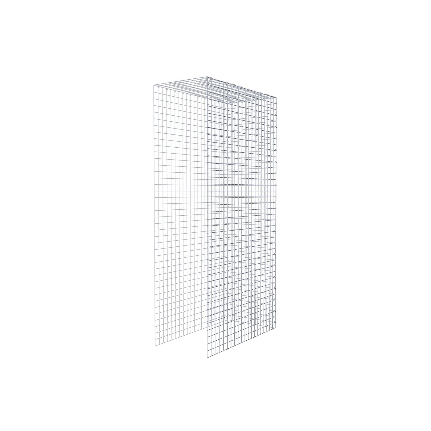 Gavión adicional tipo 4 200 cm x 100 cm x 50 cm (L x A x P), malla 5 cm x 5 cm, anillo en C