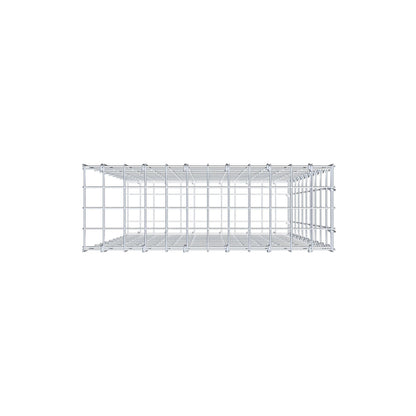 Pile aggiuntivo tipo 2 100 cm x 60 cm x 20 cm, maglia 5 cm x 10 cm, anello a C