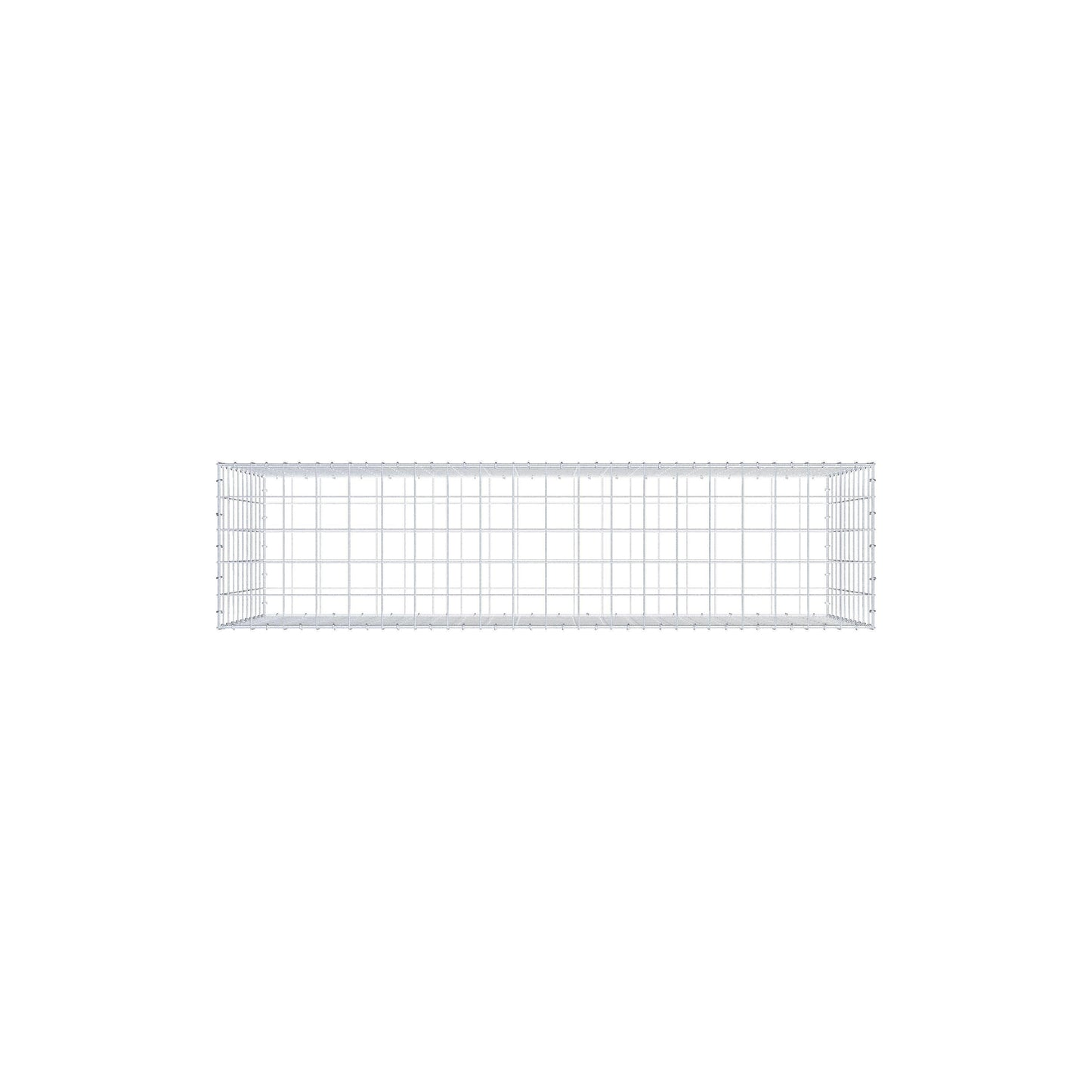 Schanskorf 200 cm x 100 cm x 50 cm (L x H x D), maaswijdte 10 cm x 10 cm, C-ring