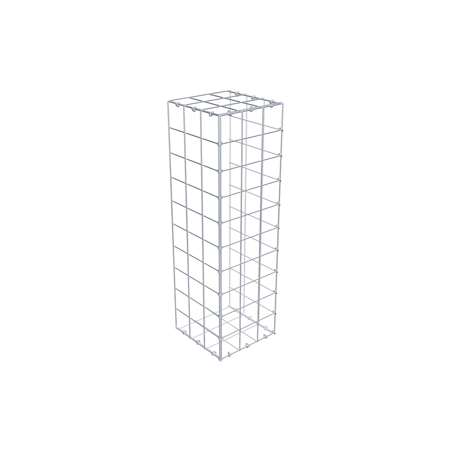 Add-on schanskorf type 2 100 cm x 30 cm x 30 cm (L x H x D), maaswijdte 10 cm x 10 cm, C-ring