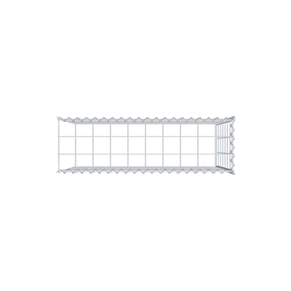 Grown-on gabion type 4 100 cm x 70 cm x 30 cm (L x H x D), mesh size 10 cm x 10 cm, spiral