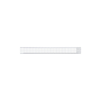 Opbouw schanskorf type 4 200 cm x 100 cm x 20 cm (L x H x D), maaswijdte 5 cm x 10 cm, C-ring
