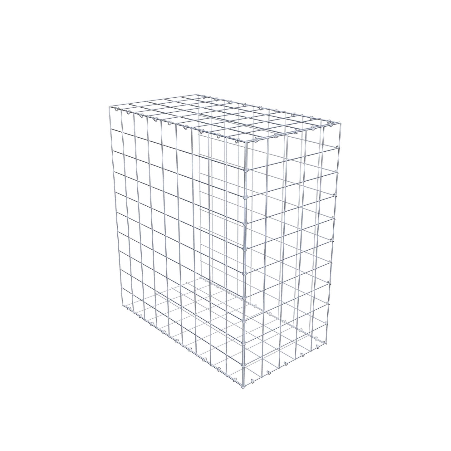 Gabião Tipo 2 100 cm x 90 cm x 50 cm (C x A x P), malhagem 10 cm x 10 cm, anel C