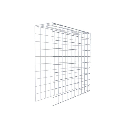 Extra gabion typ 4 100 cm x 100 cm x 30 cm (L x H x D), maskstorlek 10 cm x 10 cm, C-ring