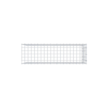 Type 4 oplegkorf 100 cm x 50 cm x 30 cm (L x H x D), maaswijdte 5 cm x 10 cm, C-ring