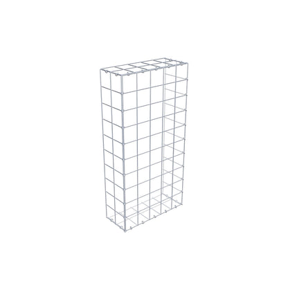 Gabbione aggiuntivo di tipo 2 100 cm x 20 cm x 50 cm (L x A x P), maglia 10 cm x 10 cm, anello a C