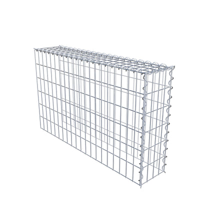 Add-on schanskorf type 4 100 cm x 60 cm x 20 cm (L x H x D), maaswijdte 5 cm x 10 cm, spiraalvormig