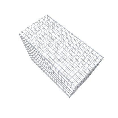 Schanskorf 100 cm x 80 cm x 50 cm (L x H x D), maaswijdte 5 cm x 10 cm, C-ring