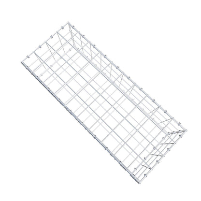 Schanskorf 100 cm x 30 cm x 40 cm (L x H x D), maaswijdte 10 x 10 cm, spiraalring