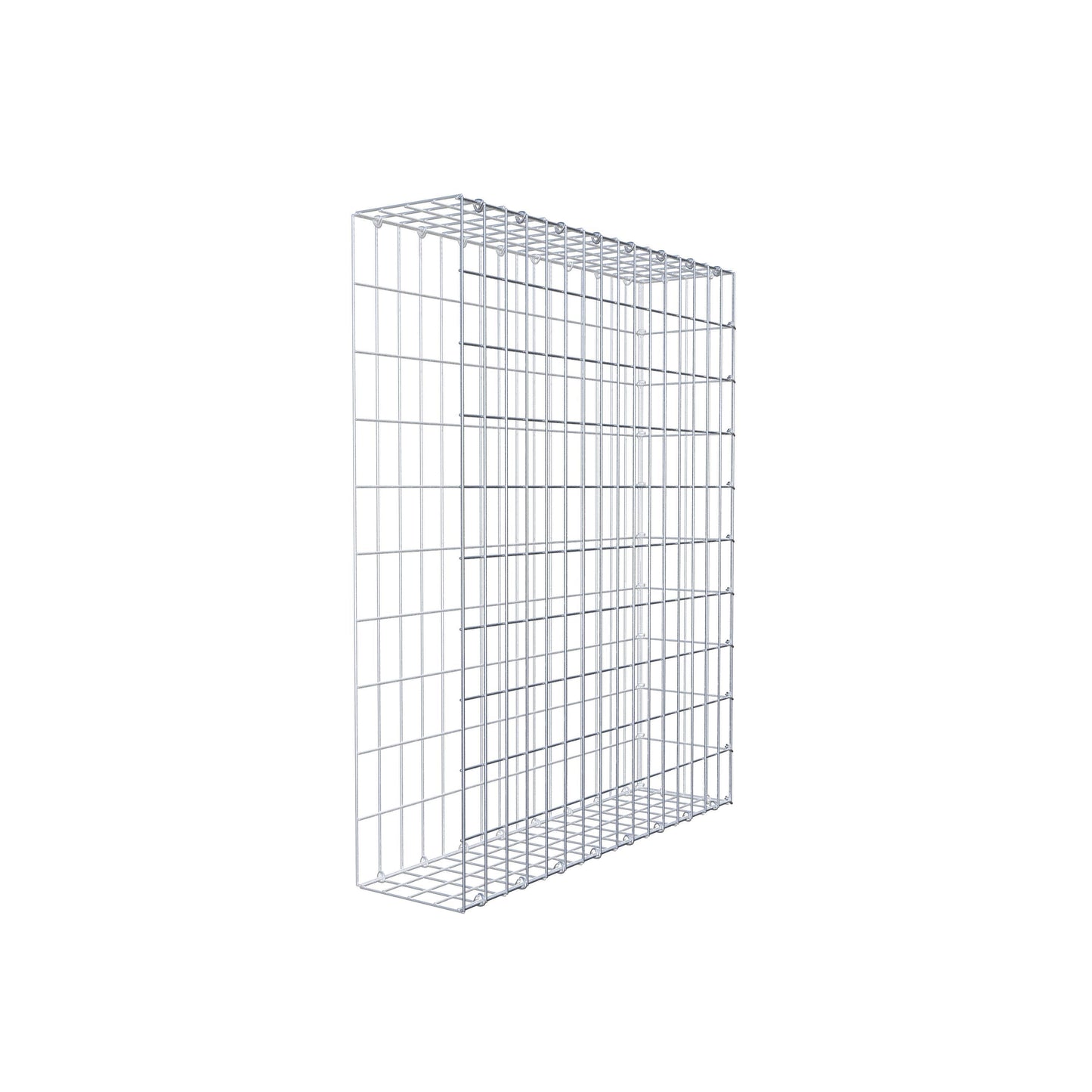 Fourche rapportée type 2 100 cm x 80 cm x 20 cm, mailles 5 cm x 10 cm, anneau en C