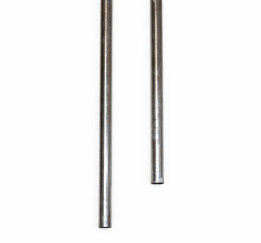 Poteaux de clôture en tube rond galvanisé à chaud Ø32 mm