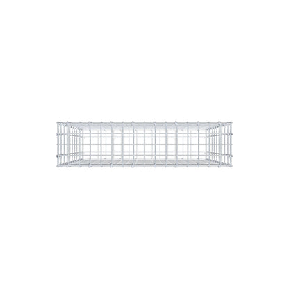 Schanskorf 100 cm x 80 cm x 20 cm (L x H x D), maaswijdte 5 cm x 10 cm, C-ring