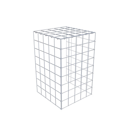 Toegevoegde pool type 4 80 cm x 50 cm x 50 cm (L x H x D), maaswijdte 10 cm x 10 cm, C-ring