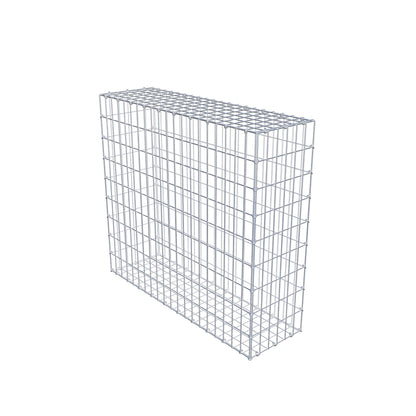 Schanskorf 100 cm x 90 cm x 30 cm (L x H x D), maaswijdte 5 cm x 10 cm, C-ring