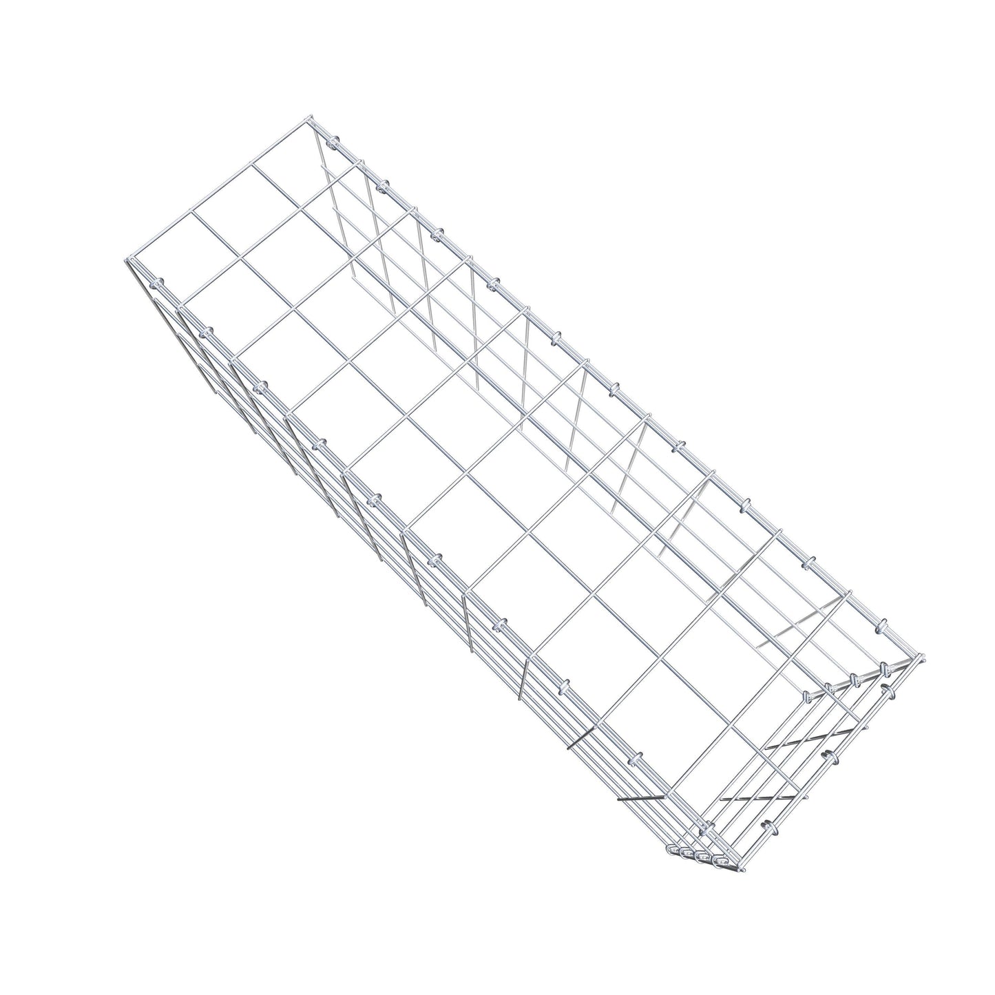 Fourche rapportée type 4 100 cm x 40 cm x 30 cm (L x H x P), mailles 10 cm x 10 cm, anneau C