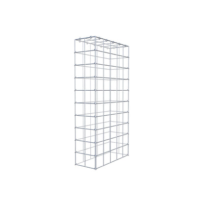 Type 3 oplegkorf 100 cm x 50 cm x 20 cm (L x H x D), maaswijdte 10 cm x 10 cm, C-ring