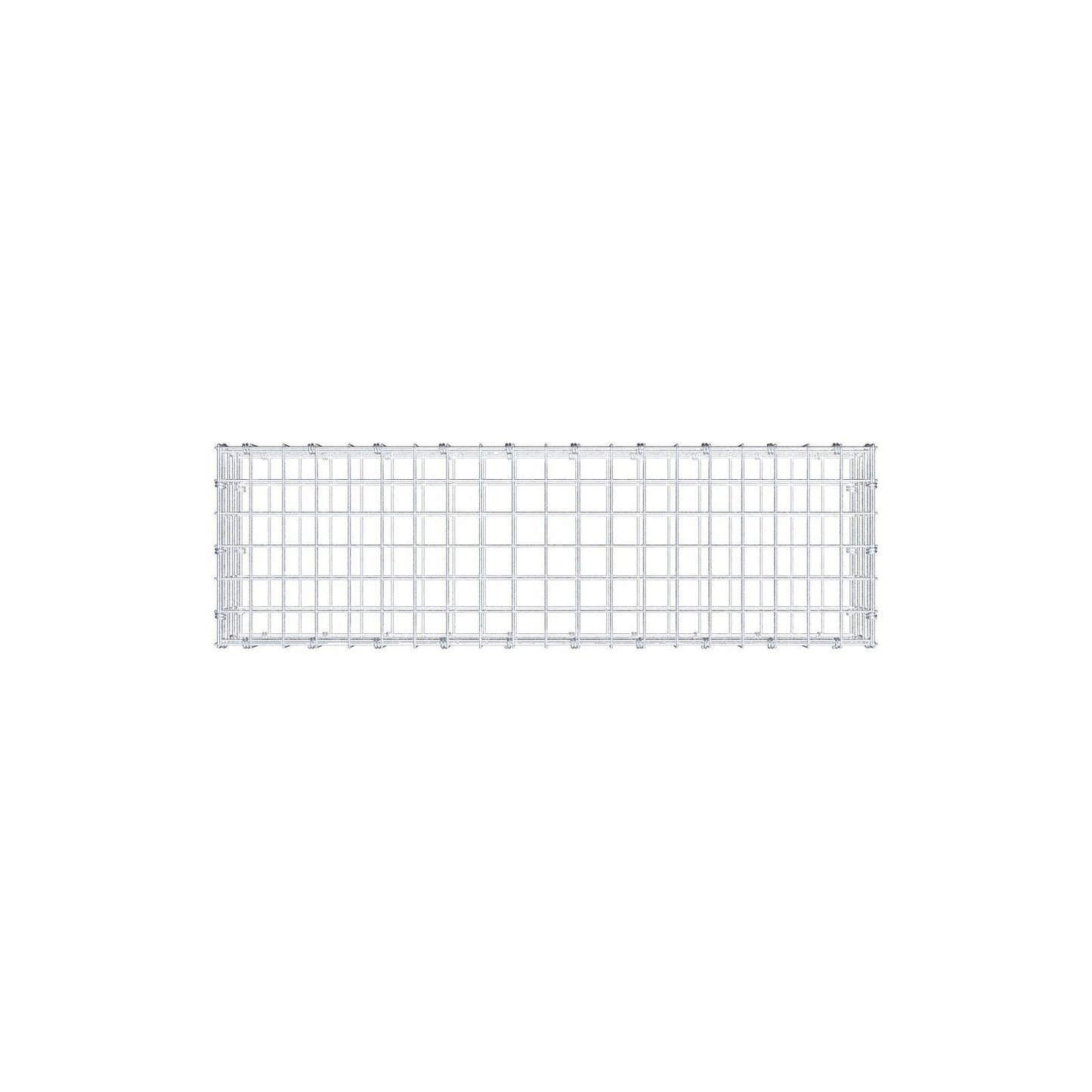 Schanskorf 100 cm x 20 cm x 30 cm (L x H x D), maaswijdte 5 x 5 cm, spiraalring