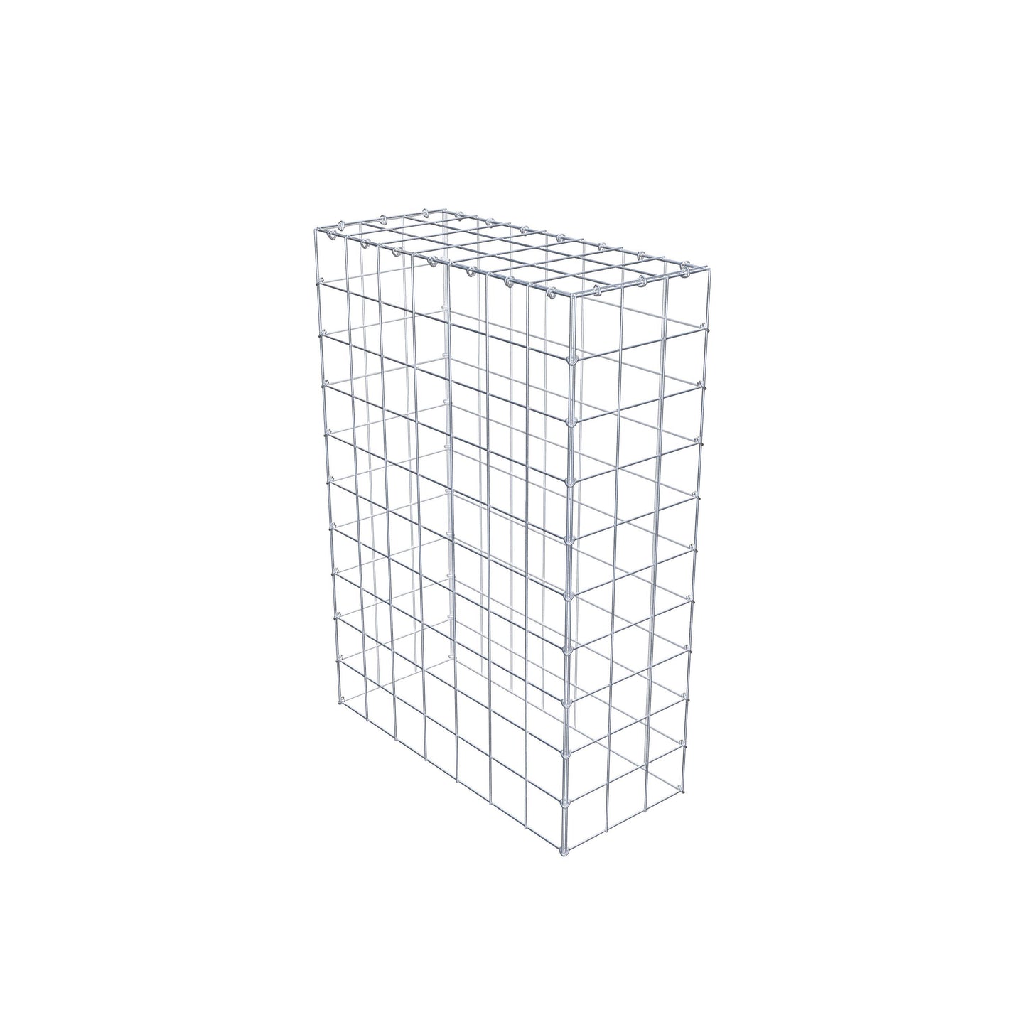 Type 3 oplegkorf 100 cm x 70 cm x 30 cm (L x H x D), maaswijdte 10 cm x 10 cm, C-ring