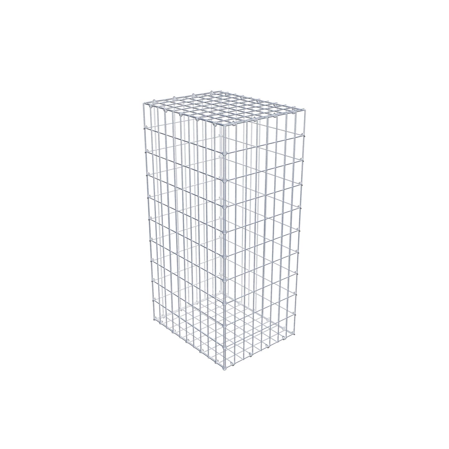 Schanskorf 100 cm x 50 cm x 40 cm (L x H x D), maaswijdte 5 cm x 10 cm, C-ring