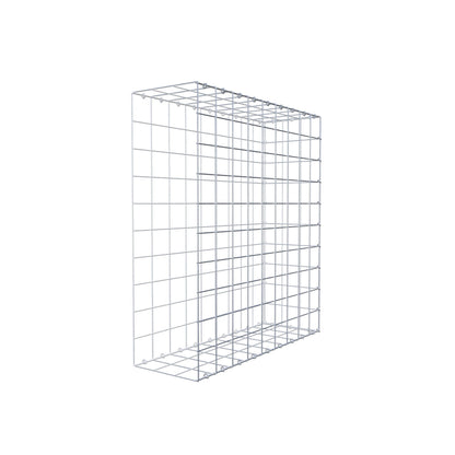 Anbaugabione Typ 2 100 cm x 90 cm x 30 cm (L x H x T), Maschenweite 10 cm x 10 cm, C-Ring