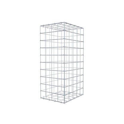Gabione 100 cm x 50 cm x 40 cm (L x H x T), Maschenweite 10 cm x 10 cm, C-Ring
