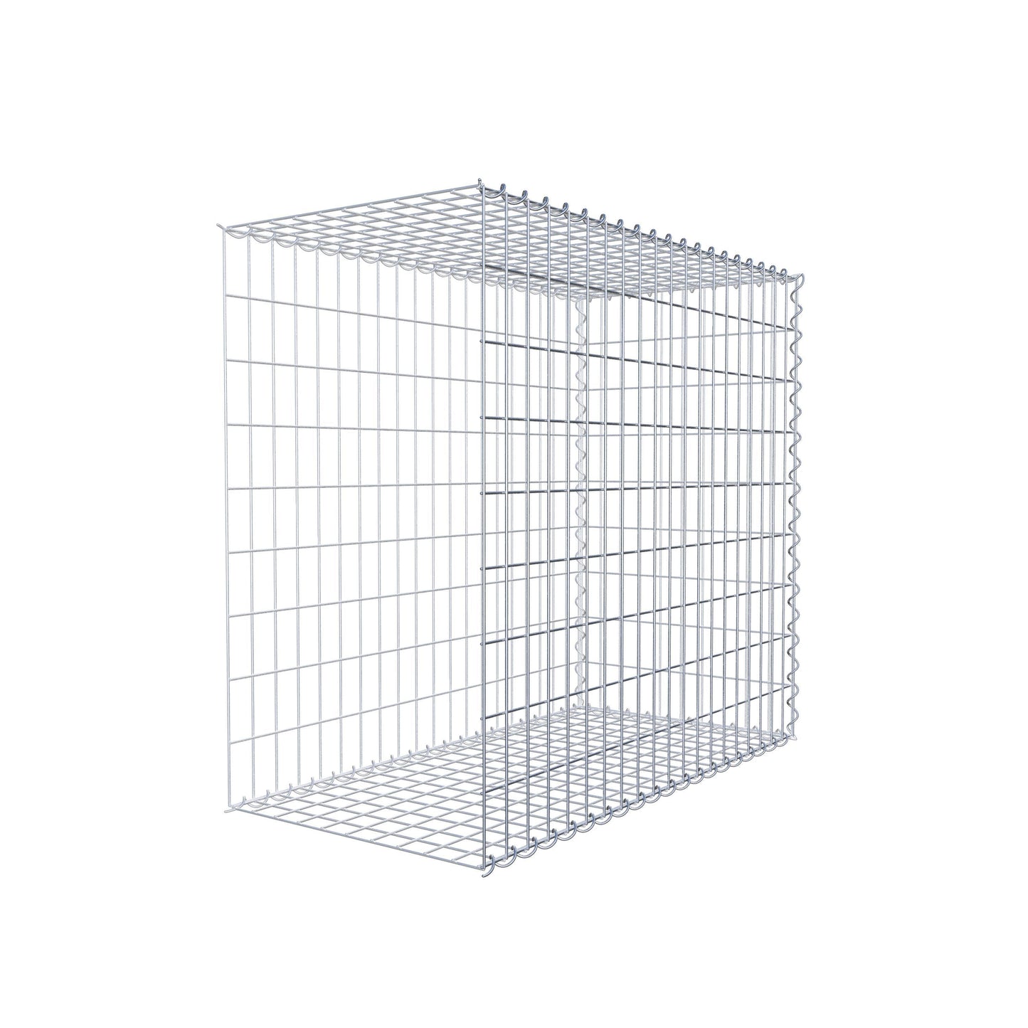 Gavión complementario tipo 2 100 cm x 90 cm x 50 cm (L x A x P), malla 5 cm x 10 cm, espiral
