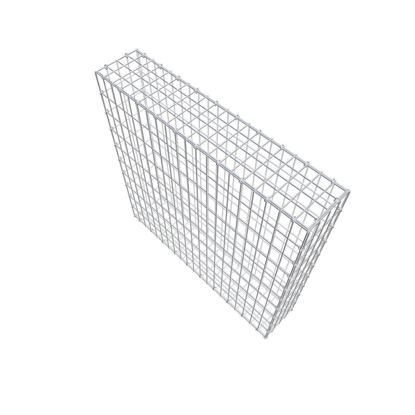 Schanskorf 100 cm x 100 cm x 20 cm (L x H x D), maaswijdte 5 cm x 10 cm, C-ring