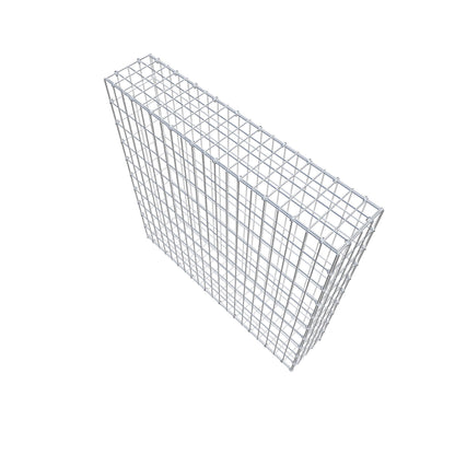 Schanskorf 100 cm x 100 cm x 20 cm (L x H x D), maaswijdte 5 cm x 10 cm, C-ring