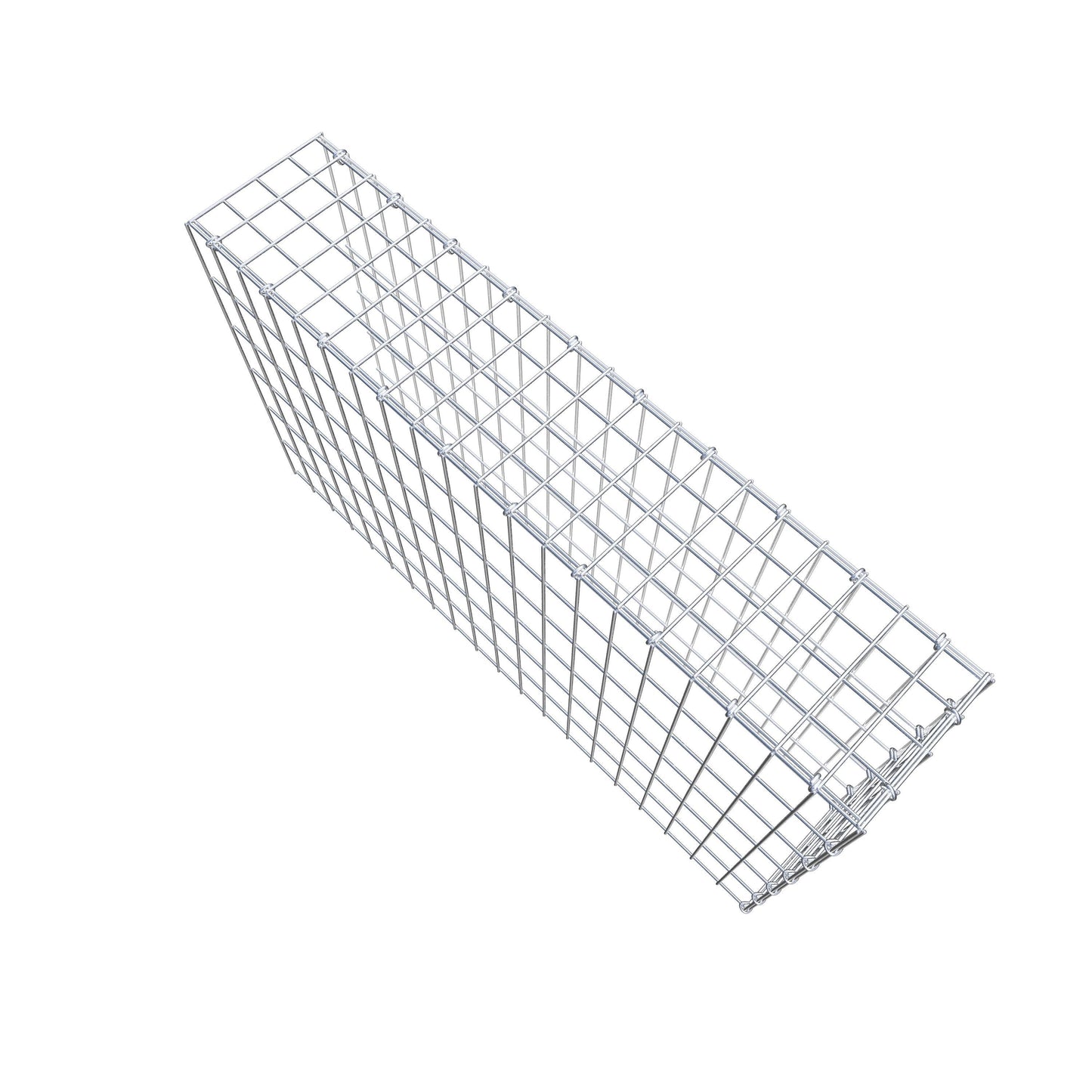 Type 4 oplegkorf 100 cm x 60 cm x 20 cm (L x H x D), maaswijdte 5 cm x 10 cm, C-ring