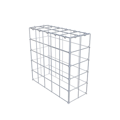 Gabião Tipo 3 50 cm x 50 cm x 20 cm (C x A x P), malhagem 10 cm x 10 cm, anel C